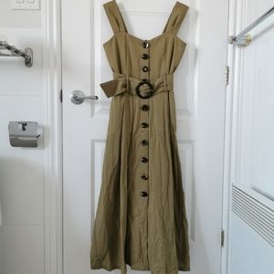 ✨Japanese style maxi dress with detachable belt